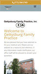 Mobile Screenshot of gettysburgfamilypractice.com