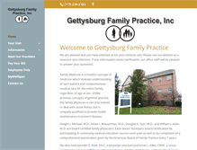 Tablet Screenshot of gettysburgfamilypractice.com